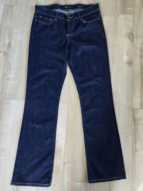BKE Reserve Payton Bootcut Jeans 30R | Dark Wash Stretch Curvy Fit